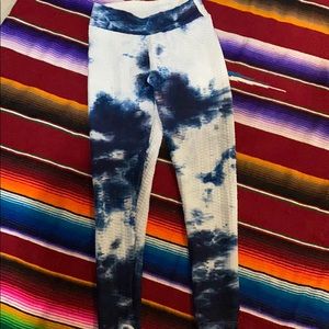 Scrunchie work out pants